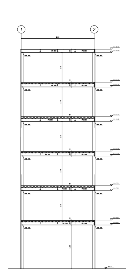 corte estructura diseño construccion inteligente